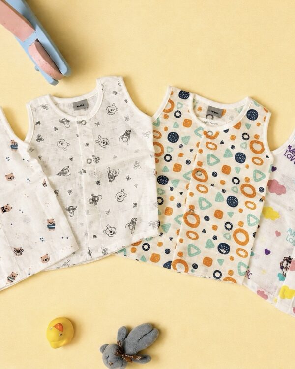 Muslin jablas pack of 4